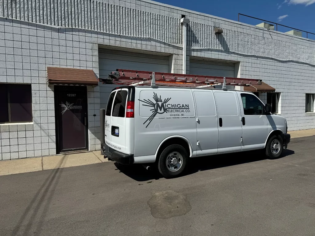 Michigan Electrical Company Van 2